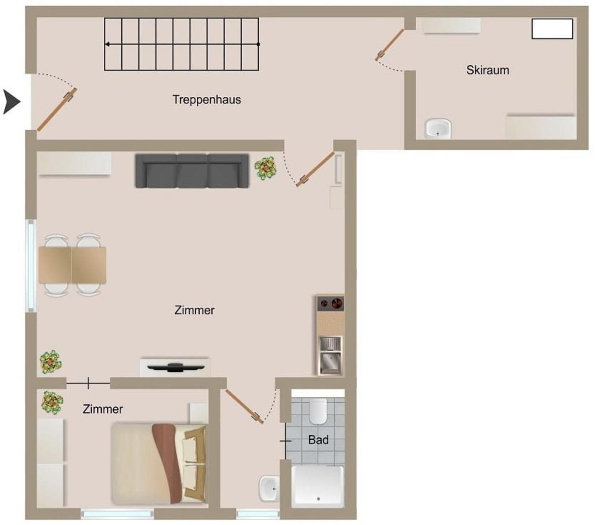 Haus Dora Apartment 1 Filzenkogel Майерхофен Екстериор снимка